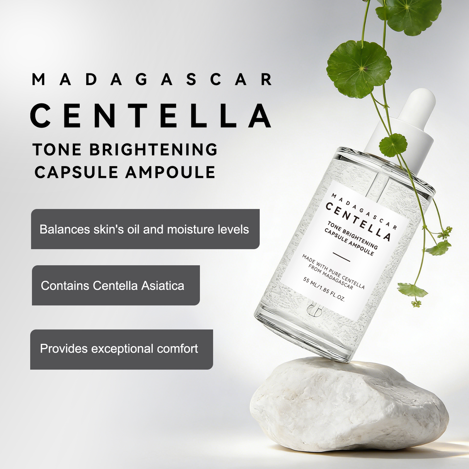 Lactic Acid Toner - Skin Tone Perfector Brightening Ampoule 55ml