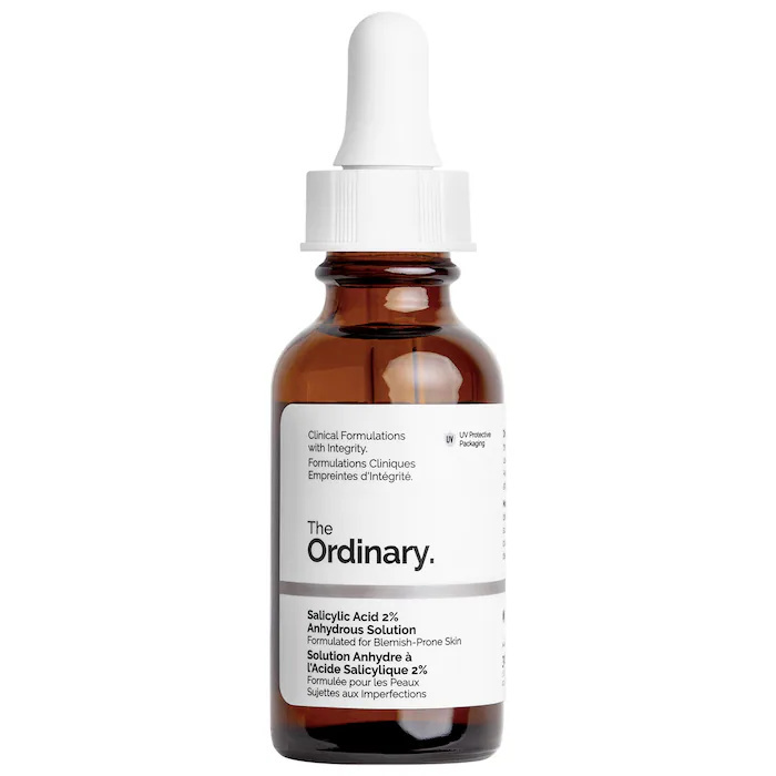 Lactic Acid Toner - Salicylic Acid 2% Anhydrous Solution 30ml