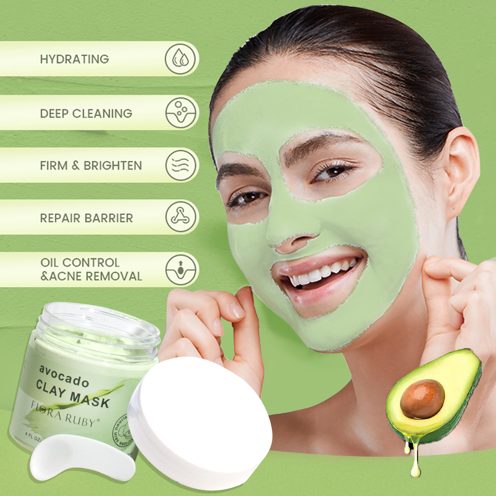 Face Masks Skincare-Avocado Cl – Mud Mask Kaolin recenzja i cena