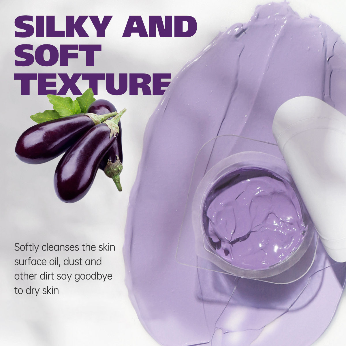 5g/0.17oz*10 Eggplant clay mud – Mud Mask Kaolin recenzja i cena