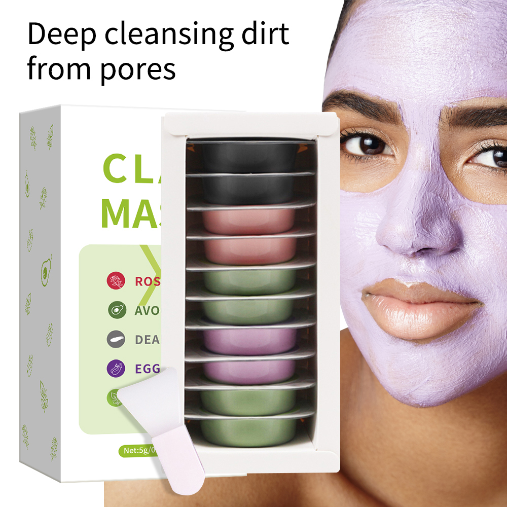 5g*10pcs clay mud mask set hya – Mud Mask Kaolin recenzja i cena