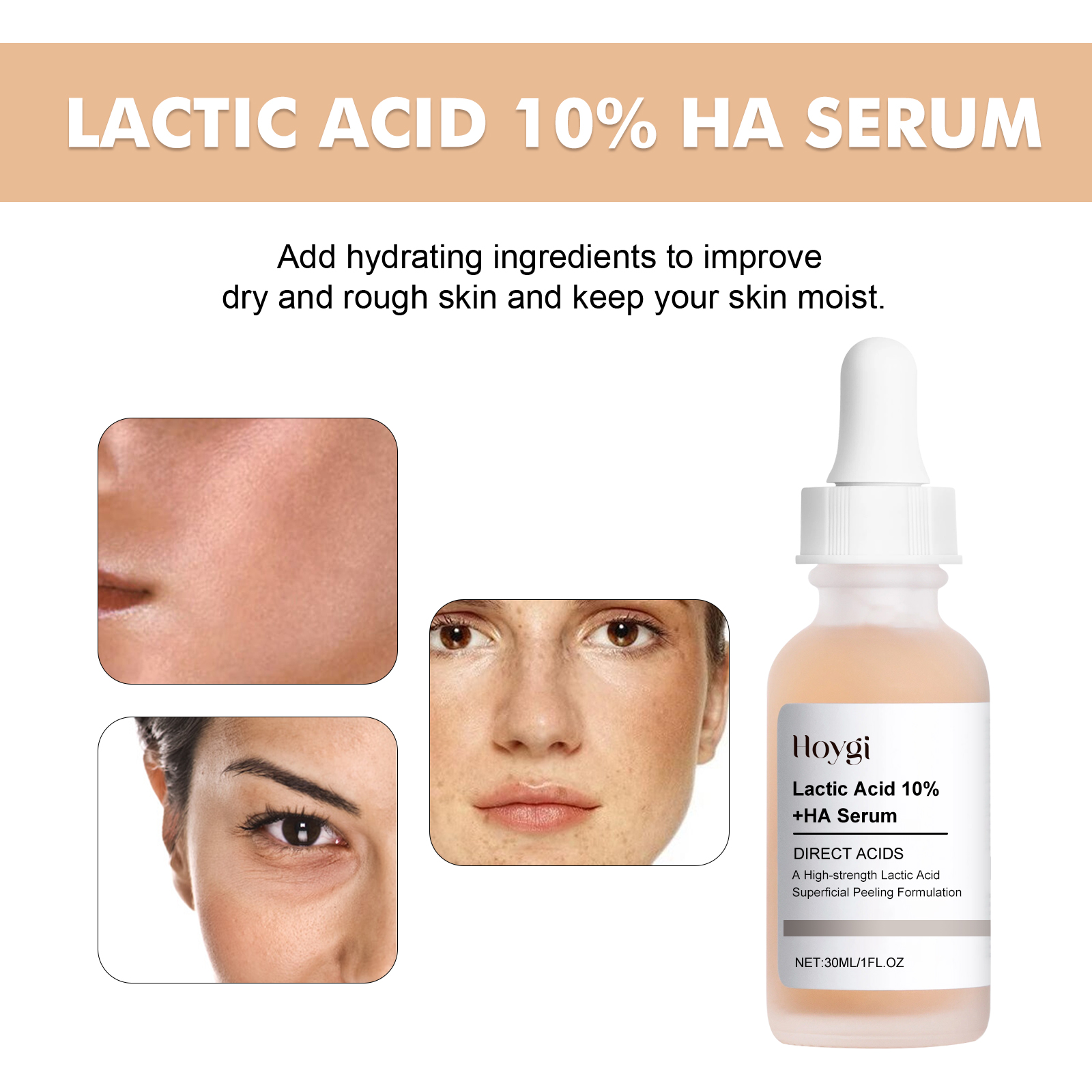 Lactic Acid Facial Serum Acne  – Lactic Acid Toner recenzja i cena
