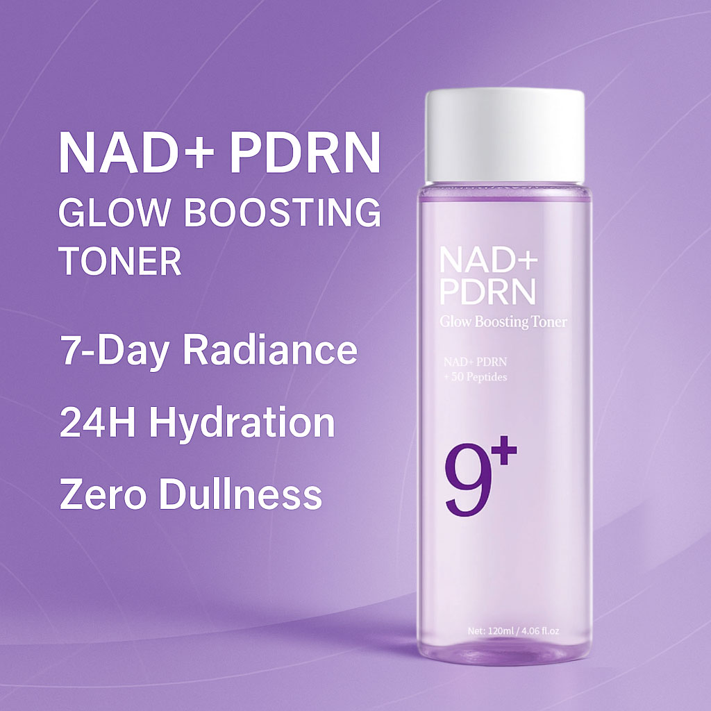 NAD+PDRN Glow Boosting Toner,  – Lactic Acid Toner recenzja i cena