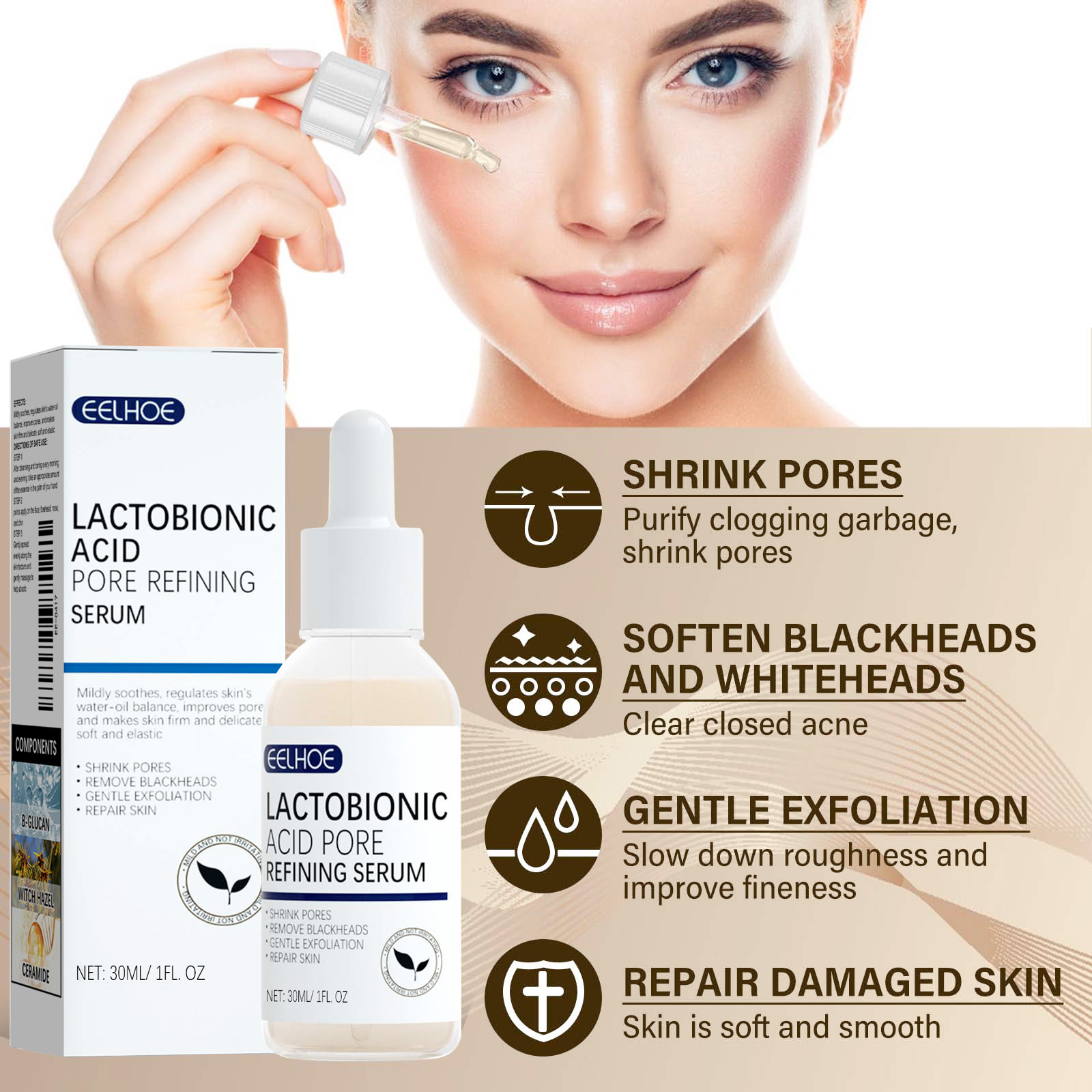 EELHOE Lactobionic Acid Pore S – Lactic Acid Toner recenzja i cena