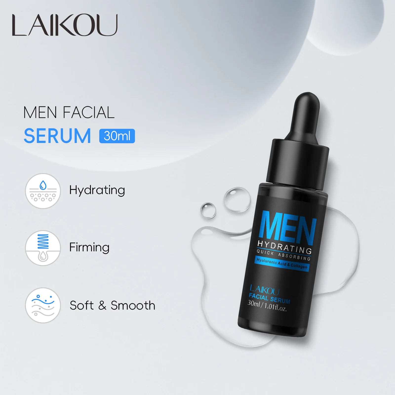 Mens 30ml Facial Serum Hydrati – Hyaluronic Acid Serum recenzja i cena