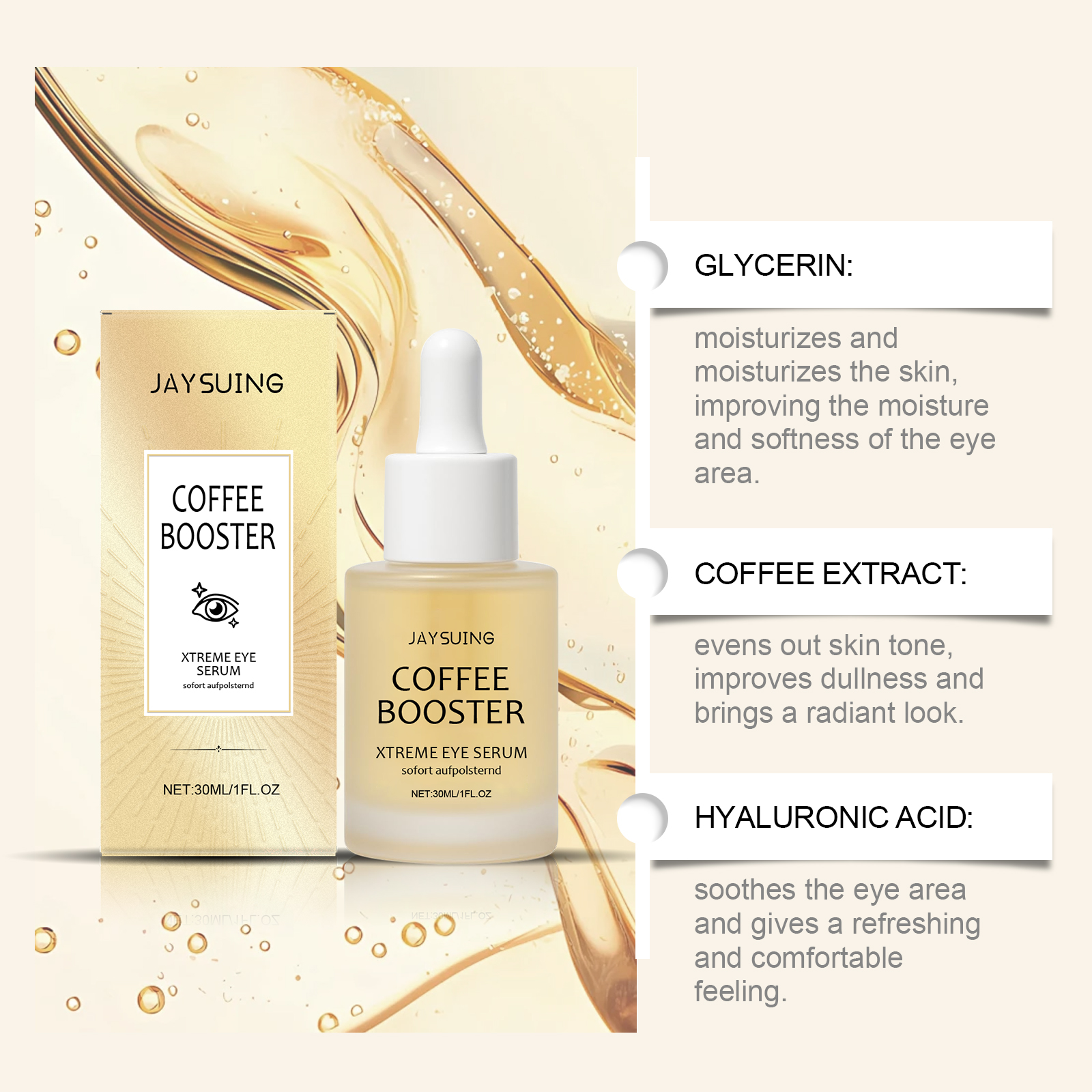 Hyaluronic Acid Eye Serum Coff – Hyaluronic Acid Serum recenzja i cena