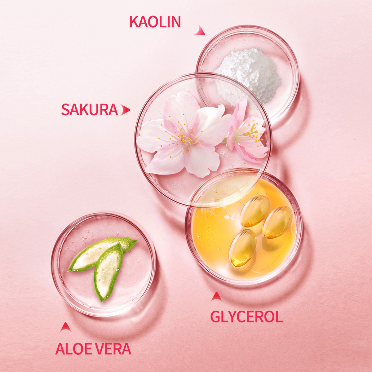 5g/0.17oz*10 Sakura clay mud m – Mud Mask Kaolin recenzja i cena