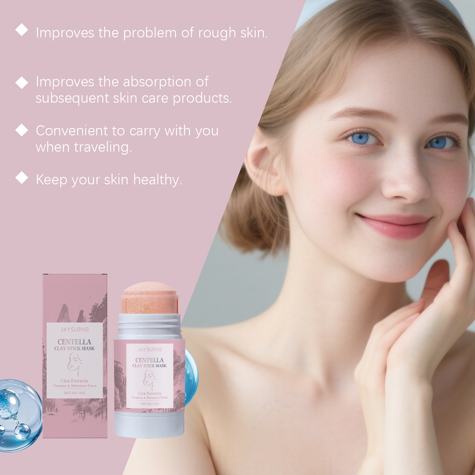 Centella Asiatica Mud Stick Ma – Mud Mask Kaolin recenzja i cena