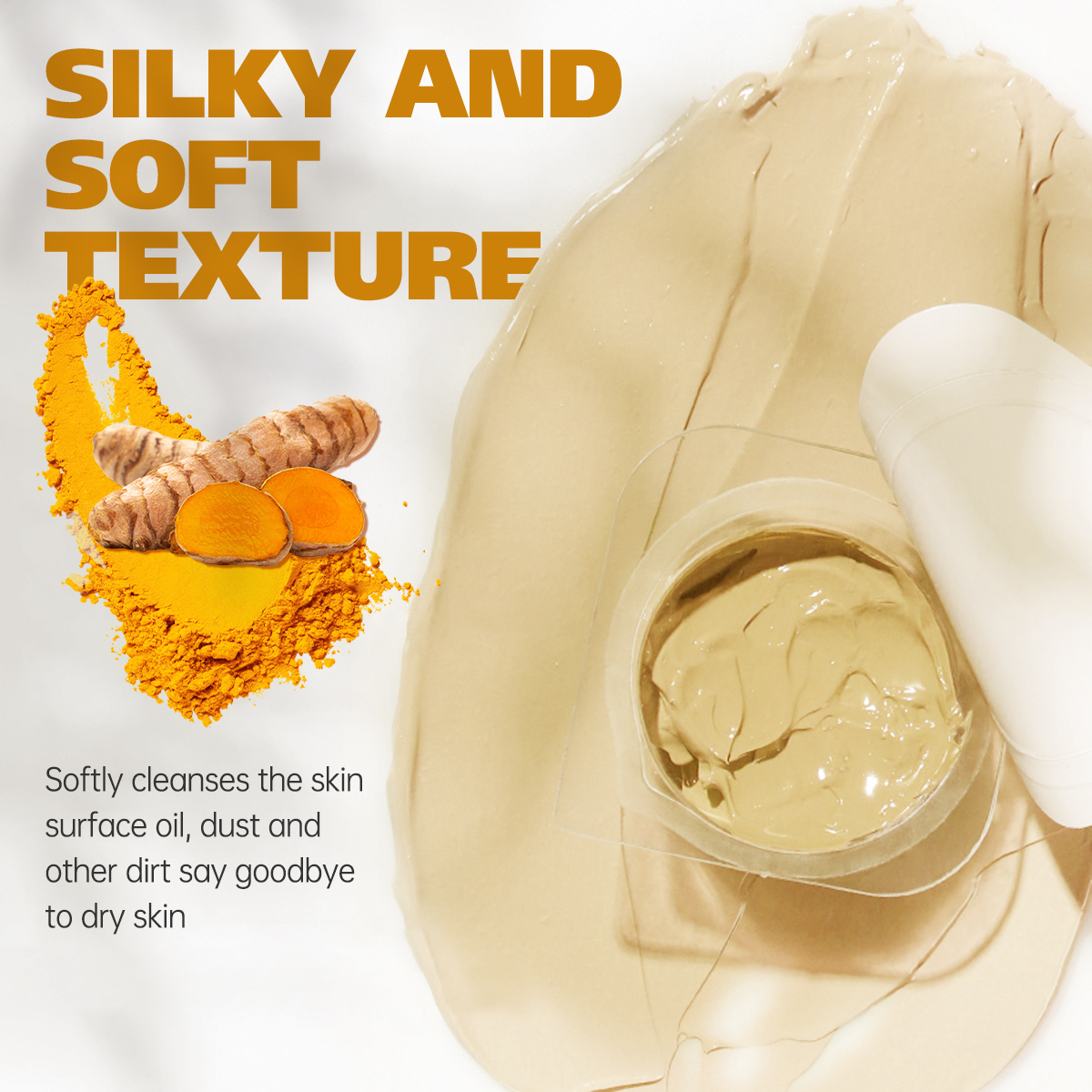 5g/0.17oz*10 Turmeric clay mud – Mud Mask Kaolin recenzja i cena