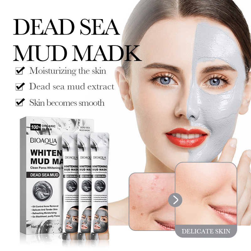 10pcs Dead Sea Mud Whitening M – Mud Mask Kaolin recenzja i cena