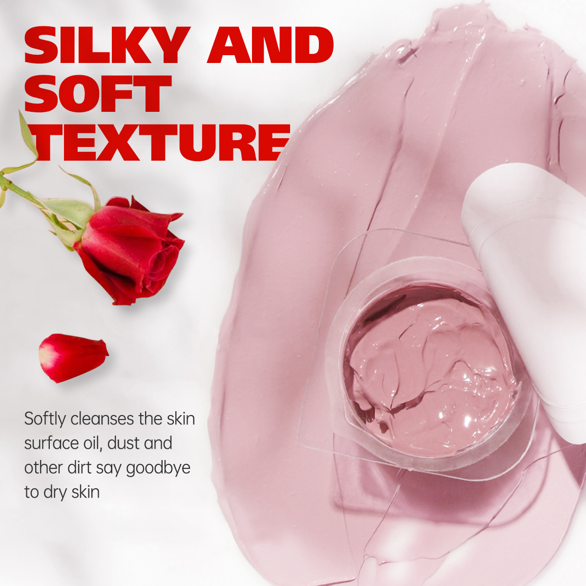 5g/0.18oz*10 Rose Cleansing Mu – Mud Mask Kaolin recenzja i cena