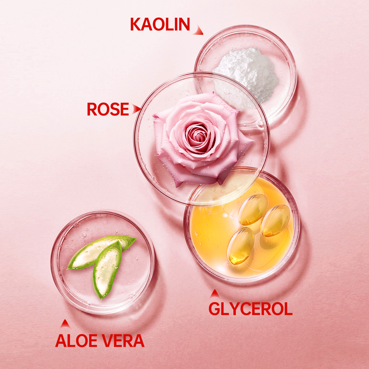 5g/0.18oz*10 Rose Cleansing Mu – Mud Mask Kaolin recenzja i cena