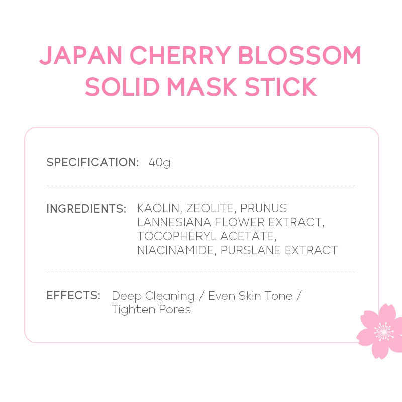 Cleansing Solid Face Mask Stic – Mud Mask Kaolin recenzja i cena