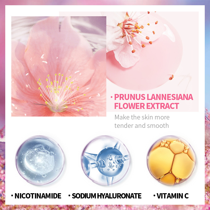 LAIKOU 8Pcs Sakura Facial Skin – Hyaluronic Acid Serum recenzja i cena