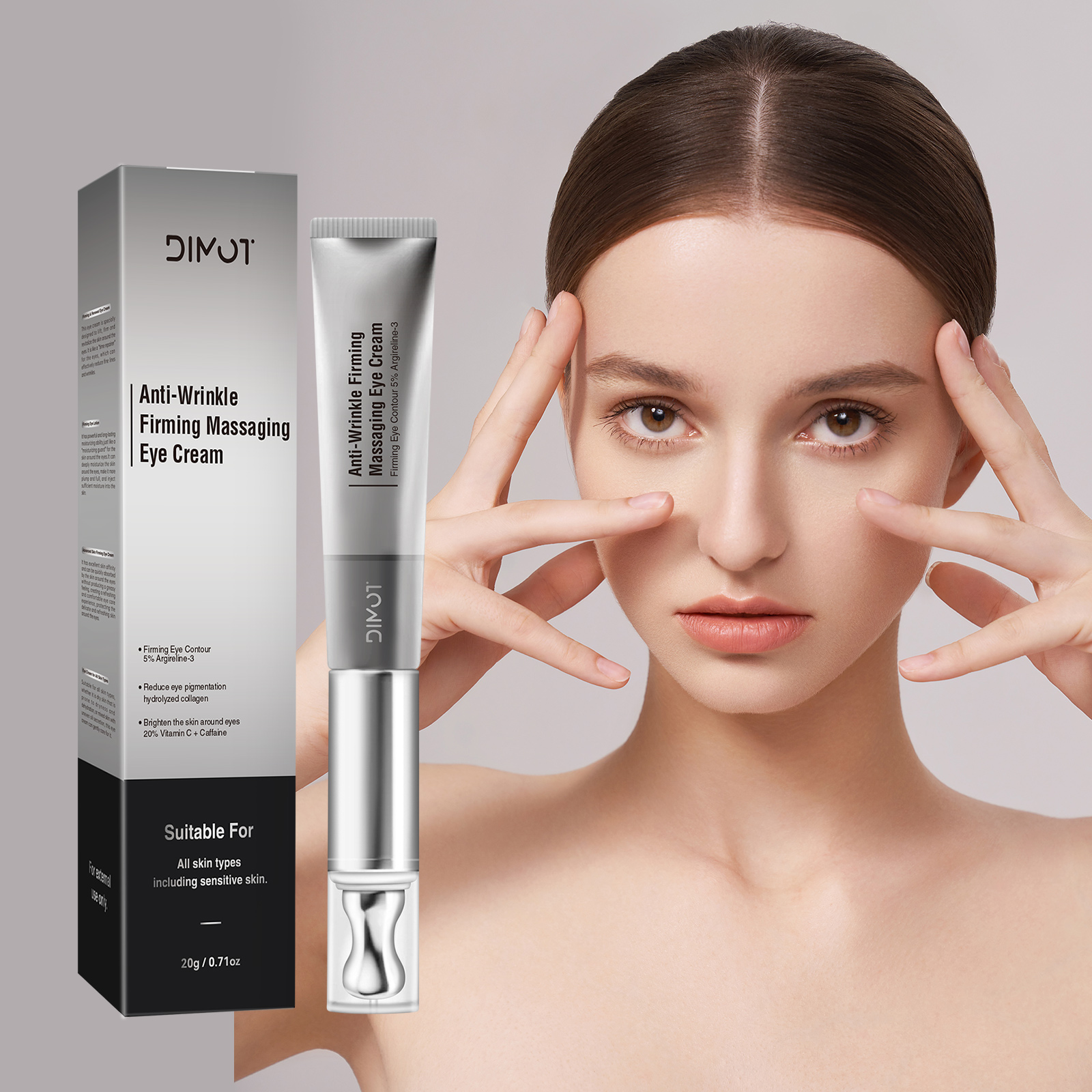 Electric Massage Eye Cream Moi – Hyaluronic Acid Serum recenzja i cena